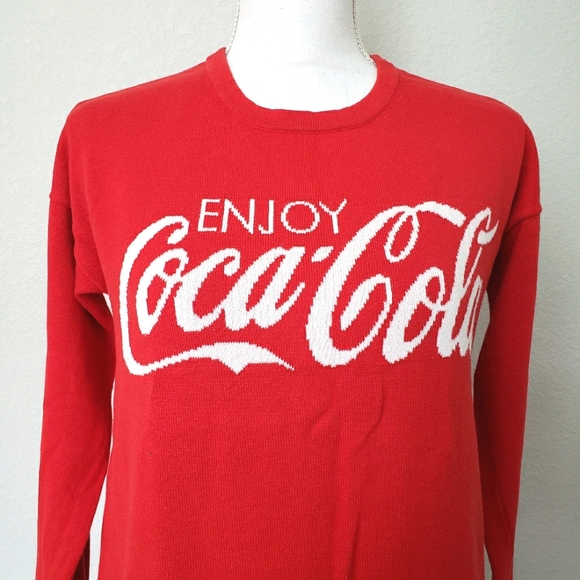 Coca Cola Sweater Red S - Picture 2 of 8